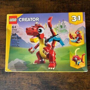NEW LEGO CREATOR: Red Dragon (31145)   Fish, phoenix